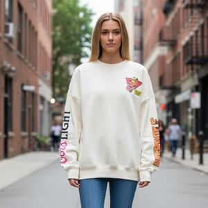The Laundry Room Off-White Sweatshirt